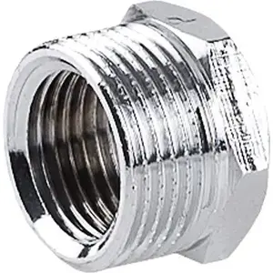 Переходник редукционный латунный хромированный Perfexim 1/2 x 3/8" (07-511-1015-000)