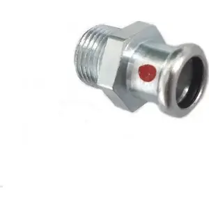 SANHA pārejas niplis Therm Nypel ZWxGZ 15x1/2 cauruļu savienojumiem