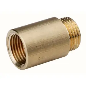 Медная удлинительная муфта FERRO P160Z 3/4" 60 мм - сантехническое соединение