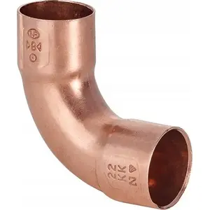 IBP MIEDZ LUK 90 2-K 15 /600/ — IBP copper elbow 90° 2-way, 15 mm