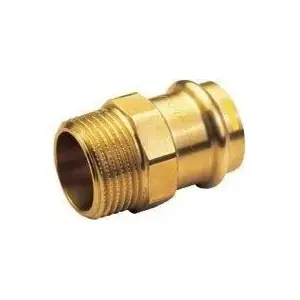 Threaded Gas Nipple IBP PRESS GZ 18 x 1/2 — metal gas fitting for press systems