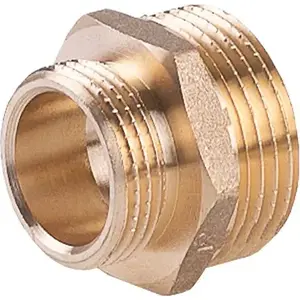 Месинговый редукционный ниппель Perfexim G 1/2" на 3/8" (07-209-1510-000)