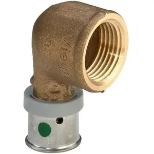 VIEGA колено для труб 25 x 3/4" пайка блестящее, соединитель для трубопроводов