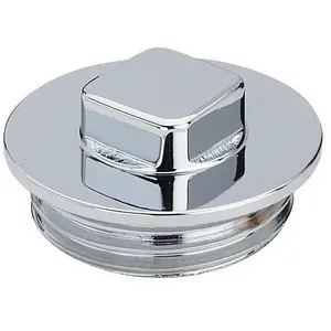 VIEGA brass pipe connector 1/2" bright finish, threaded plumbing fitting