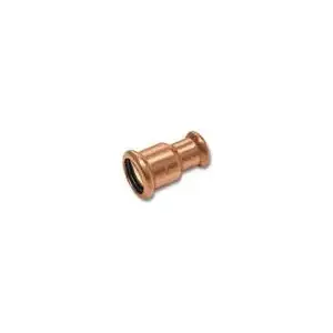 SANHA press reducing coupling 18 x 15 mm, female/female press fitting