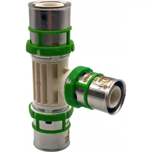 Compression reducing tee Comap MultiSkin PPSU 26x26x20 for plumbing systems