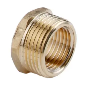 Медная/латунная редукция FERRO R03Z 3/4" x 1/2" (переходник)