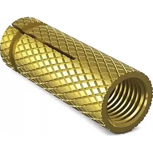 Brass expansion sleeve Niczuk M8 x 30 (model 1440008000) — M8 threaded insert, length 30 mm