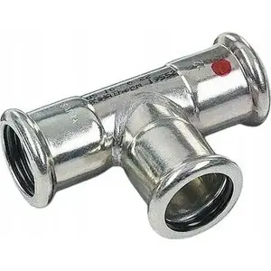 SANHA reducing tee SANHA-Therm 3xZW 88.9 x 76.1 x 88.9 mm