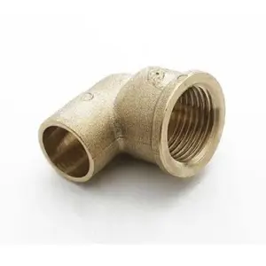 Угольник латунный 90° IBP 15 x 1/2 (внутренняя резьба) – IBP BRAZ KOLANO 90 GW