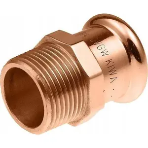 KAN-therm Złączka GZ Copper 18 R3/4 (copper fitting, 18 mm, R3/4 thread)