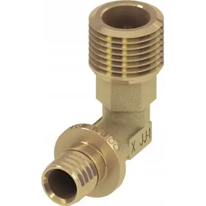 Brass elbow TECE 32 mm x 1" (male thread) model 767532