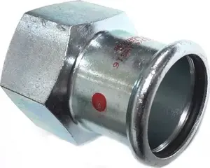 SANHA трубный переходный фитинг SANHA-Therm Mufa ZWxGW 35x1¼ для соединения меди и стали