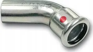 Pipe fitting elbow 45° SANHA SANHA-Therm Łuk nyplowy ZWxZZ 35