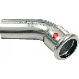 SANHA 45° elbow fitting SANHA-Therm ZWxZZ 15 for heating and plumbing systems