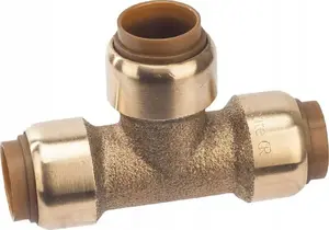 Тройник на защёлках PEGLER YORKSHIRE 15 мм — 45666