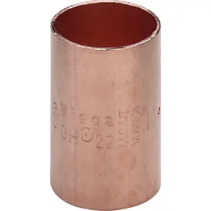 VIEGA Fitting slip-on coupling 76.1 mm copper, polished (model 127862)