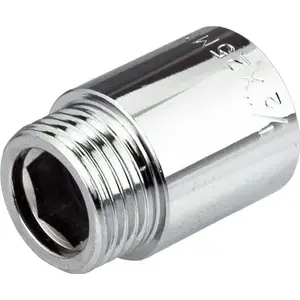 Медная хромированная удлинительная муфта 1/2" x 30 мм Perfexim (07-521-1530-000)