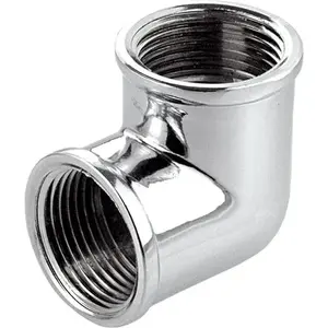 Медное хромированное колено Perfexim 3/8" внутр. резьба (07-452-0100-000)