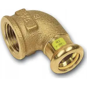 SANHA Kolano PxGZ 18x1/2 SANHA-Press Gas, elbow fitting for press systems