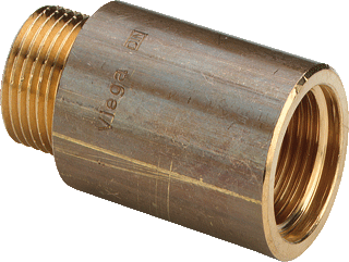 Misiņa pagarinājums 1/2" 50 mm VIEGA