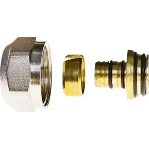 QIK euroconus savienojums AR/011 — G 3/4" x 16x2,0 cauruļu savienotājs