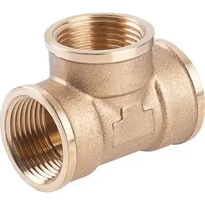 Тройник латунный Perfexim GW 1/2" - 07-216-0150-000, внутренняя резьба