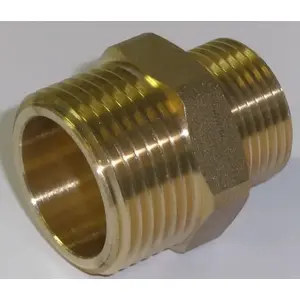 Brass reducing adapter VIEGA 3/4" x 1/2" (female/male) — plumbing fitting