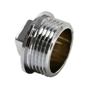 Кран угловой латунный 1/2" хром FERRO KOR3C