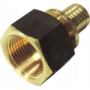 Brass transitional coupling TECE 16 mm x 1/2" (model 705002)