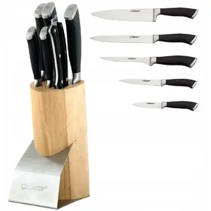 Kitchen knife set Maestro MR-1421, 7-piece set in block with stand