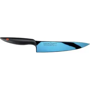 Kitchen Chef Knife Kasumi K-22020-B Titanium 20 cm blade, blue handle