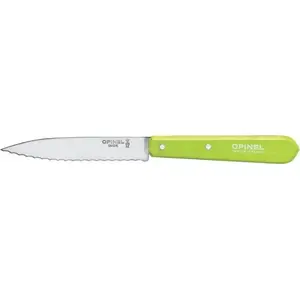 Складной нож с серрейторной заточкой Opinel 113 — серрейторное лезвие, деревянная рукоять, складной карманный нож