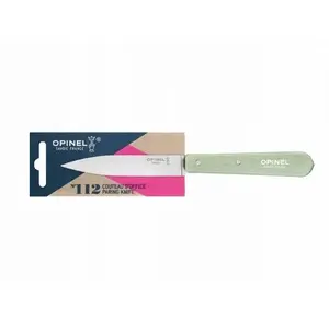 Knife Opinel Parring Sauge 112 — folding universal kitchen knife, stainless steel blade