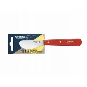 Нож для намазывания Lumarko Opinel Nóż Spreading Red 117 — компактный красный нож для намазывания