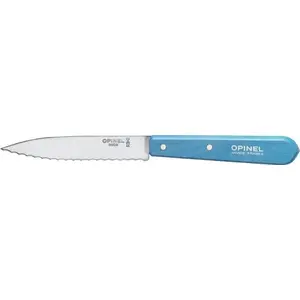 Складной серрейторный нож Opinel 113 — серрейторное лезвие, деревянная рукоять