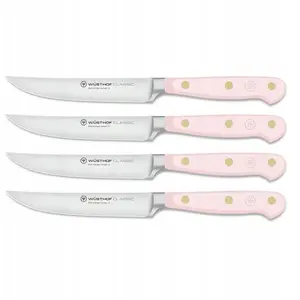 Steak Knife Set Wüsthof Classic Colour, pink handles, set of 4