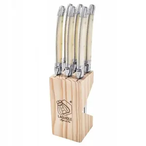 Steak knives Laguiole Pearl set of 6, brand Laguiole, model 530101