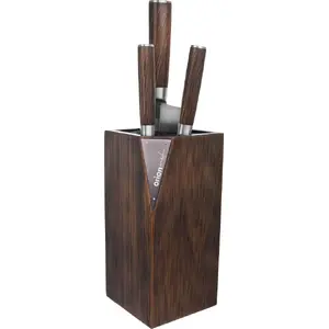 Wooden Knife Block ORION 540585 — universal freestanding knife stand