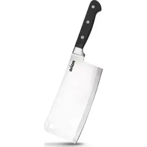 Kitchen cleaver ORION 18 cm stainless steel large for meat, bones and vegetables