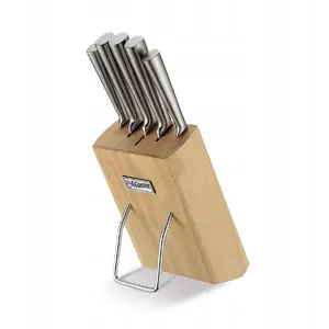 Knife set Maestro MR-1429 — 6-piece knife set with block, stainless steel blades
