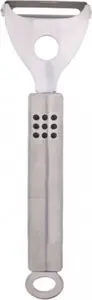 Peeler ALPINA model twm_439261, 18.5 cm, stainless steel blade, black/silver handle