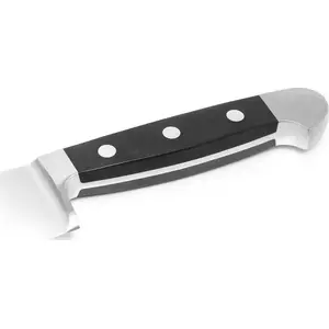 Bread knife gude Alpha 21 cm blade, POM black handle