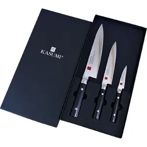 Kitchen knife set Kasumi KASUMI Zestaw noży II Damascus series - universal set