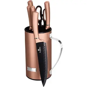 Kitchen knife set berlinger haus BH-2583 with block — multi-piece cutlery set