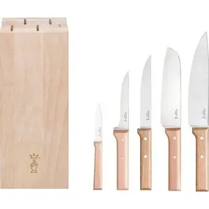 Salokāms nazis Opinel Parallele — premium bloks ar 5 asinām (modelis 002403)