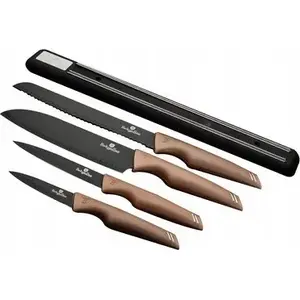 Kitchen knife set berlinger haus BH-2697 — 5-piece set with magnetic wall strip