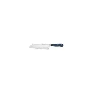 Santoku nazis Wüsthof CLASSIC COLOUR asmens garums 17 cm, kopējais garums 30,3 cm, zils rokturis