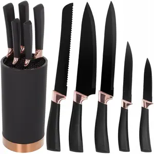Kitchen knife set Brunbeste BB-3776 — 5-piece with block