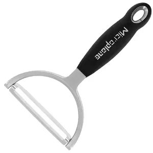 Y peeler WMF Microplane 48095 — stainless steel blade, for vegetables, black handle